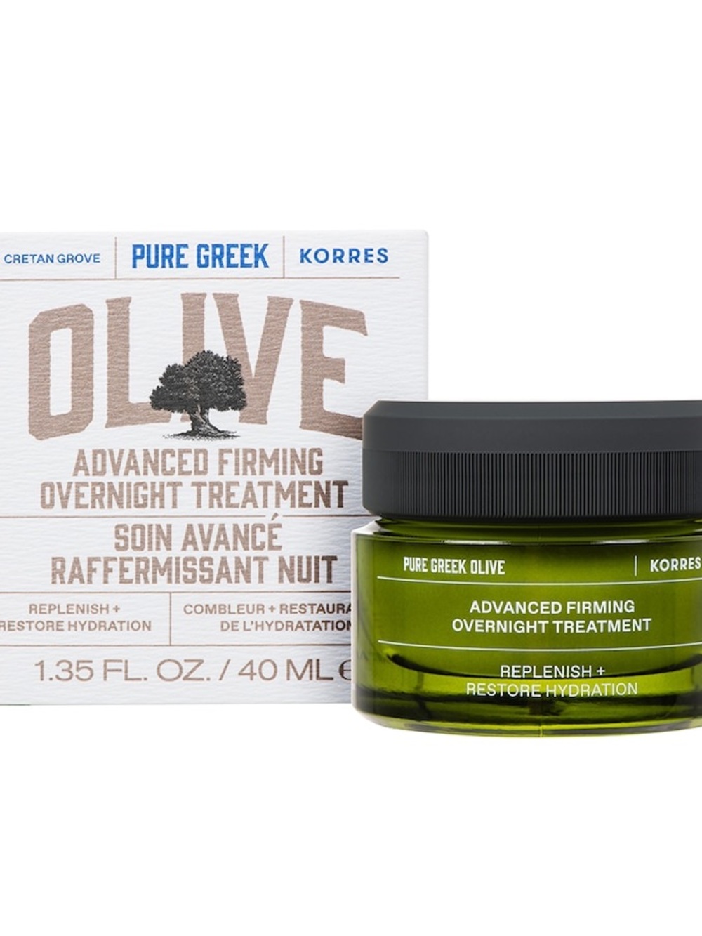 KORRES Pure Greek Olive Advanced Firming Overnight Treatment - NoBox